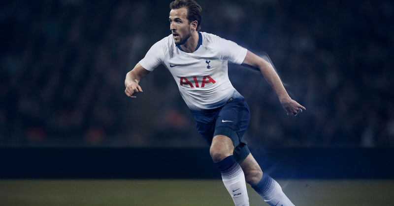 Harry Kane will leading Spurs into battle with the new home shirt