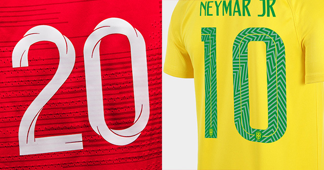 Top 5 Fonts at the World Cup