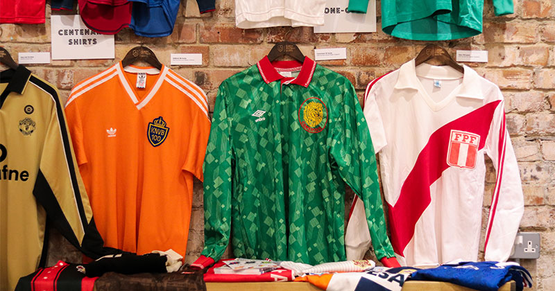 Cameroon's home shirt from the 1991 season