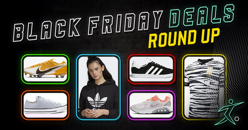 Black Friday deal round-up text with images of products