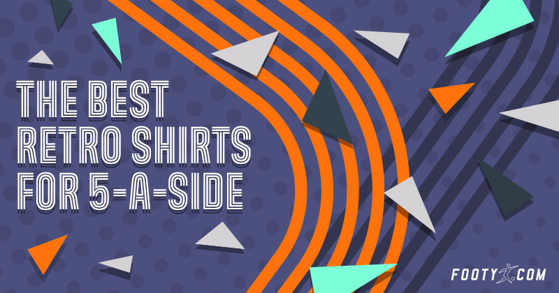 best retro shirts for five a side