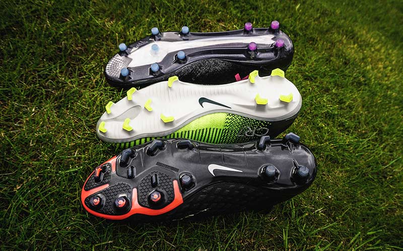 mixed stud football boots