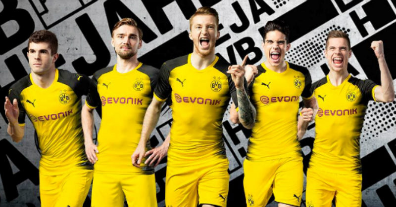 dortmund football kit