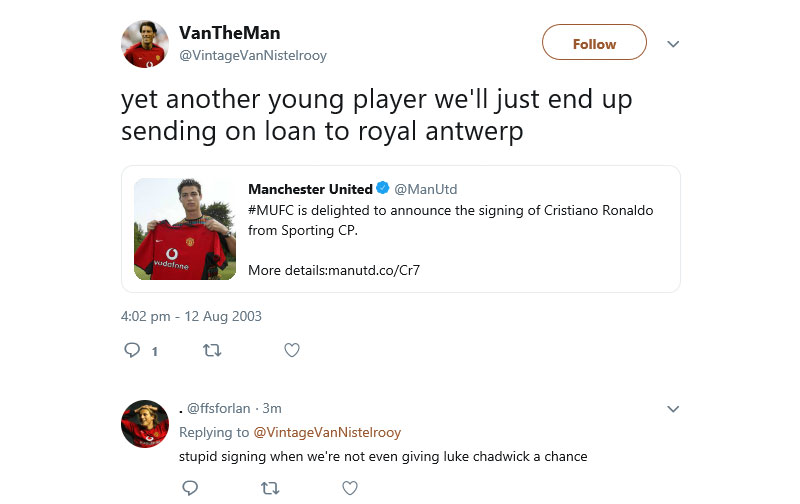van nistelrooy twitter