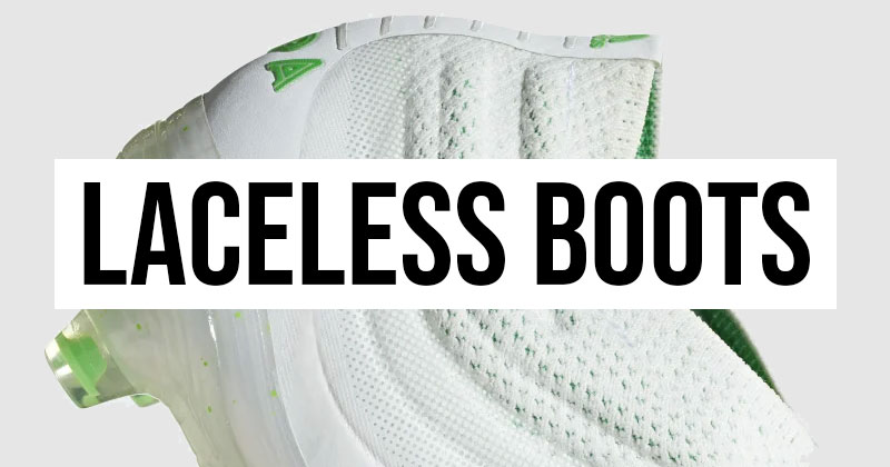 best laceless football boots