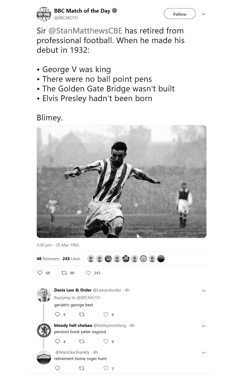 stanley matthews twitter