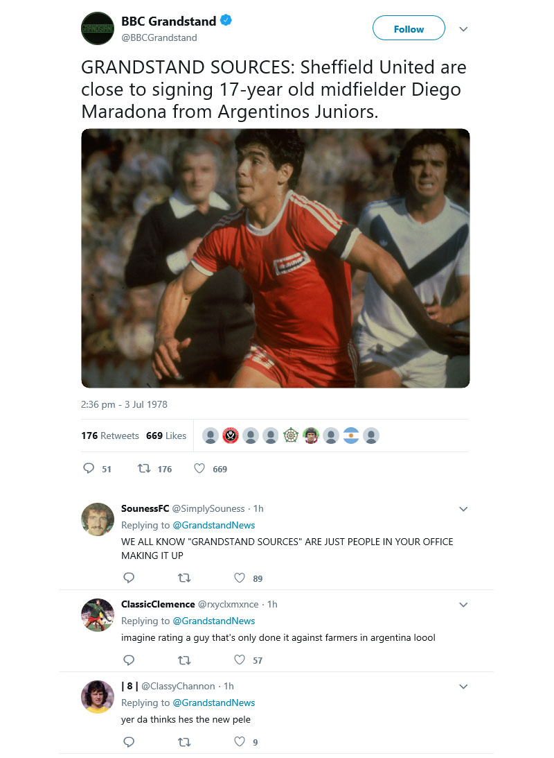 diego maradona twitter