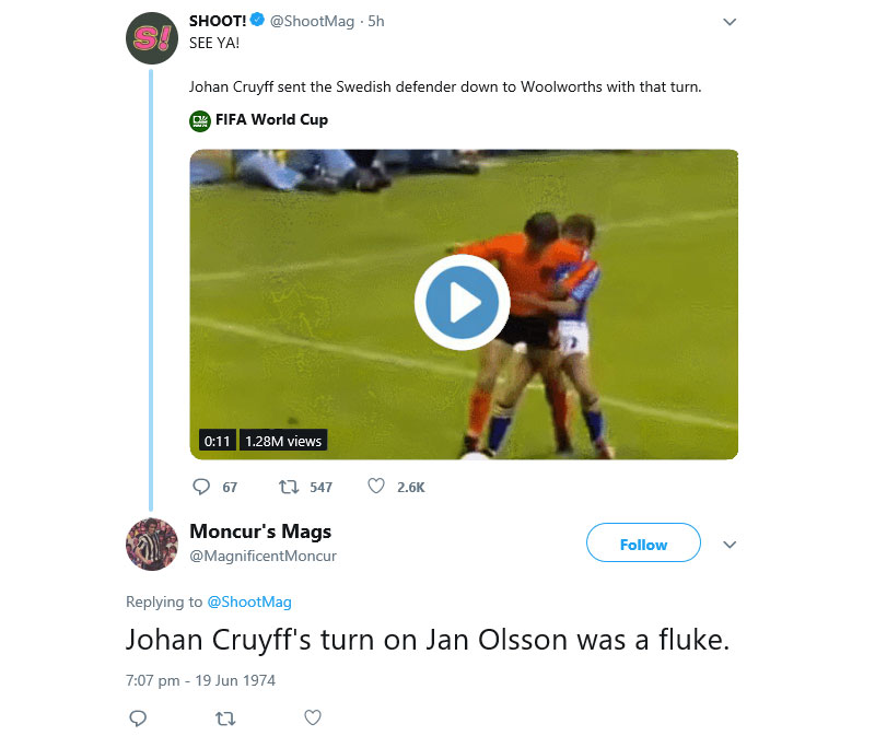 johan cruyff twitter