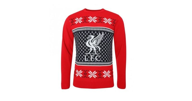 liverpool football club christmas jumpers