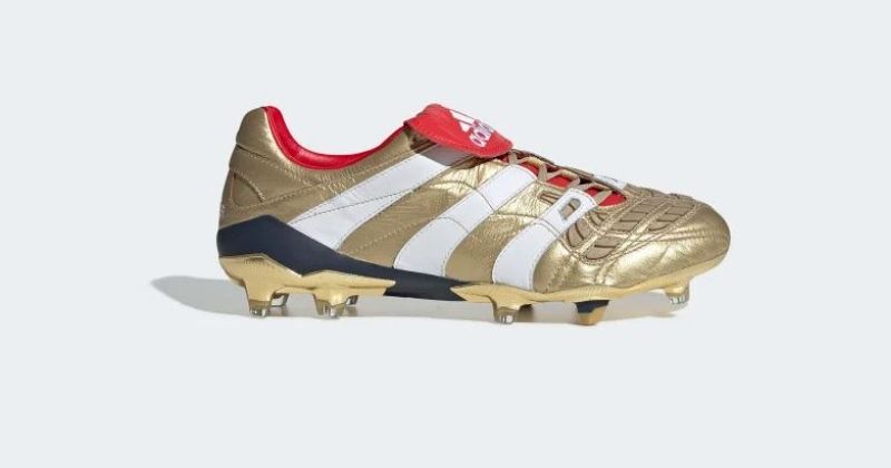 gold predator boots