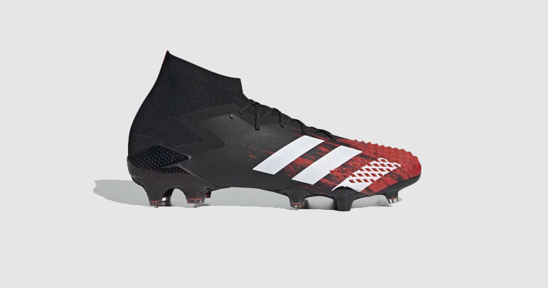 red and black adidas predator mutator boots