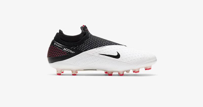 black and white nike phantomvsn 2 boots from the player inspired pack