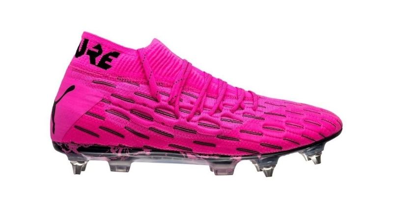puma future 6.1 netfit football boots in pink