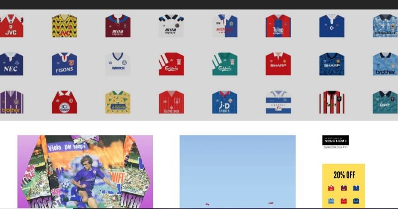football shirt collective website