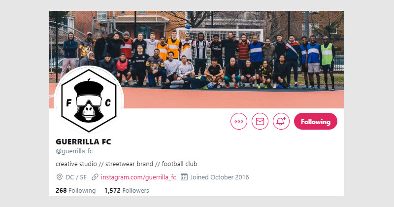 guerrilla fc twitter