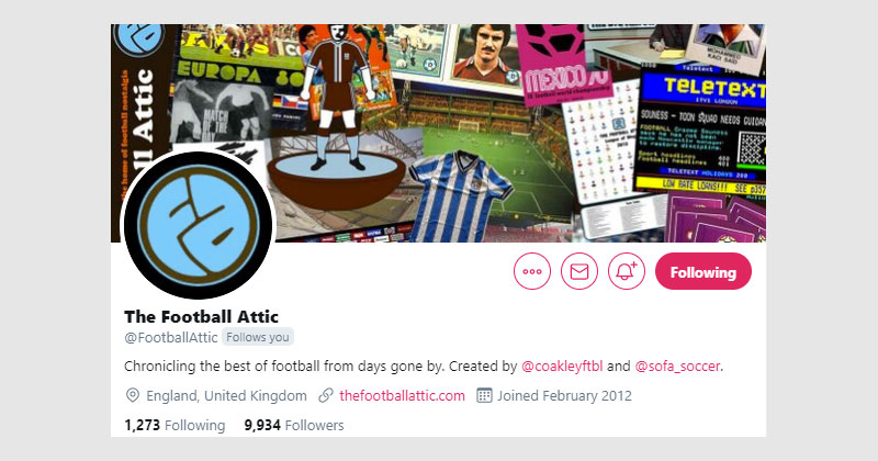 the football attic twitter