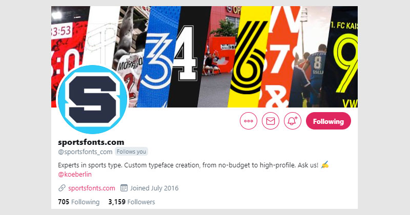 sportsfonts.com twitter