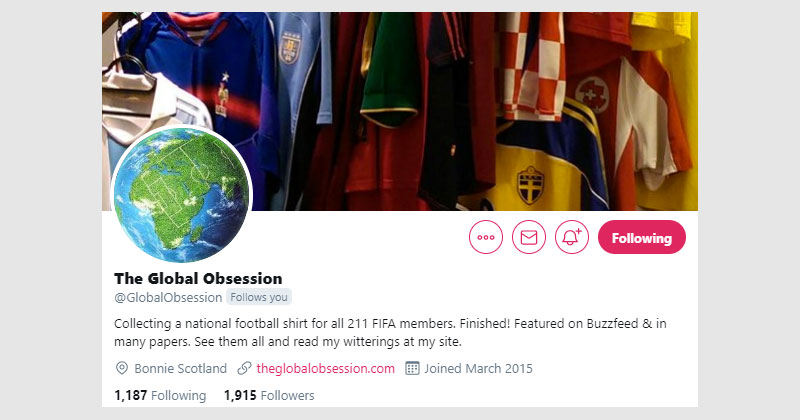 the global obsession twitter