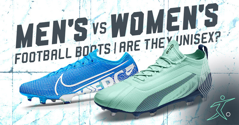 Mens vs. womens football boots - are they unisex? 