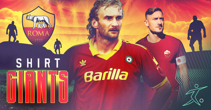 10 greatest AS Roma kits ever (1980 