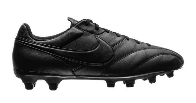 blacked out football boots
