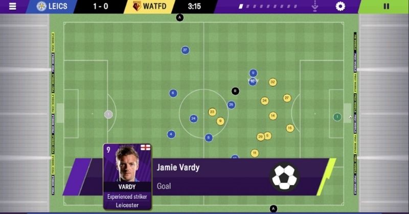 a 2d match in fm21 mobile