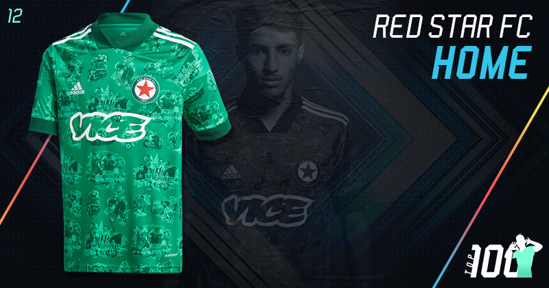 red star 2020-21 home kit