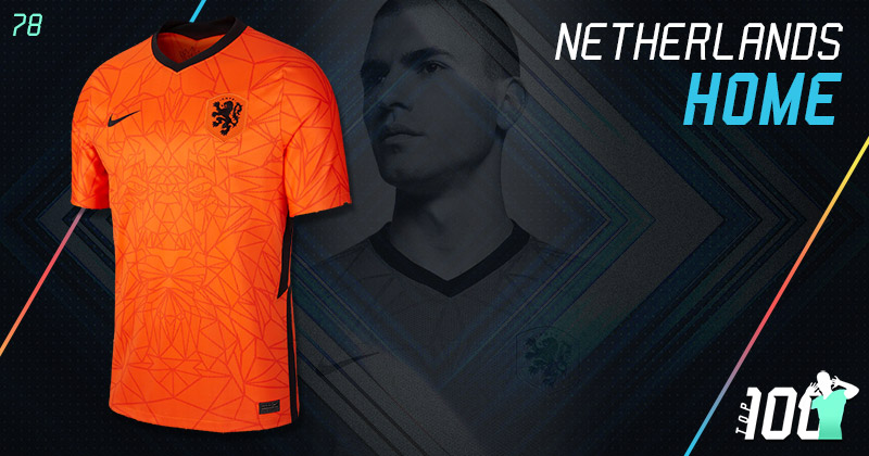 holland 2020 home shirt in orange