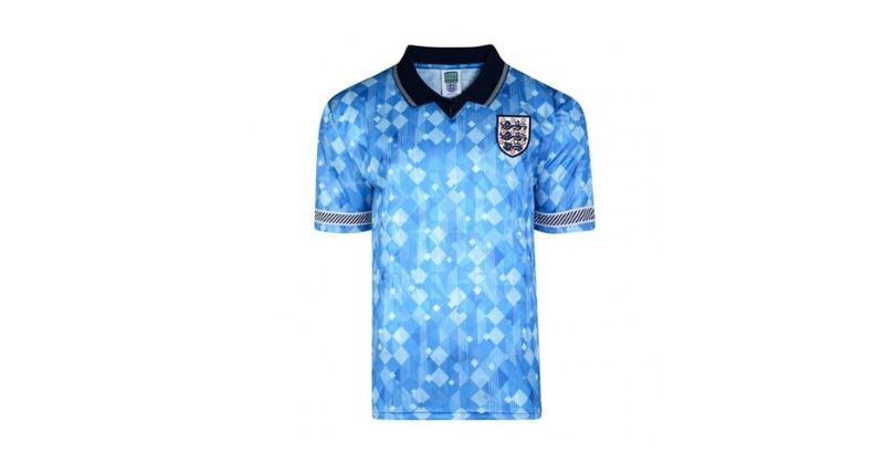 england 1990 score draw third shirt