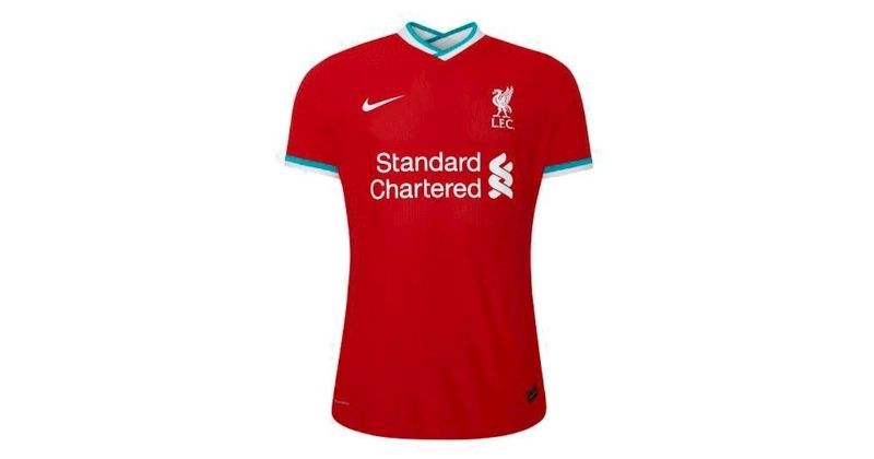 kids liverpool 2020-21 home shirt in red