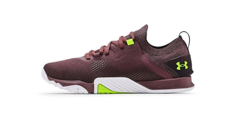 womens under armour tribase reign 3 trainers in plum