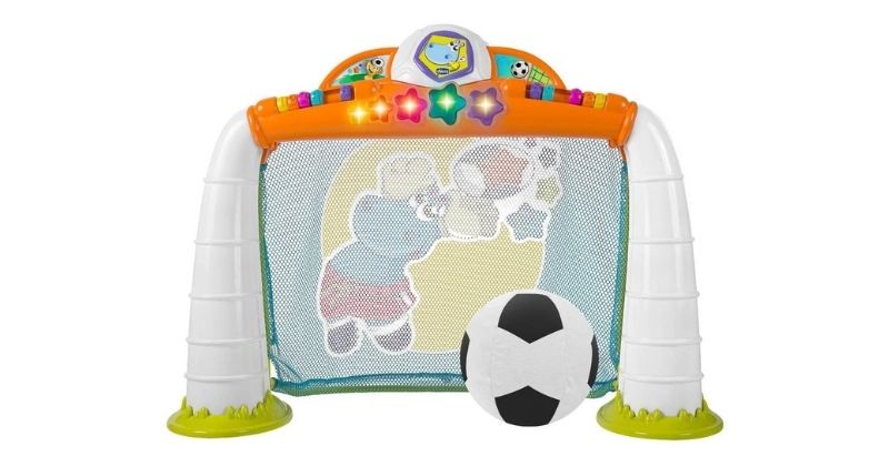 chicco interactive toy football goal
