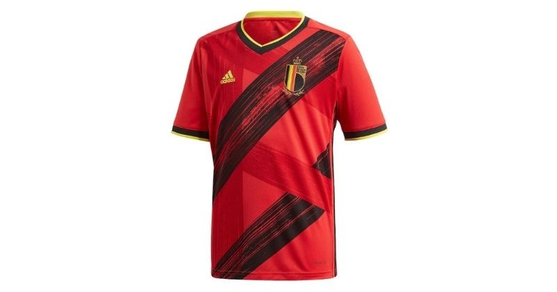belgium 2020-21 home shirt in red
