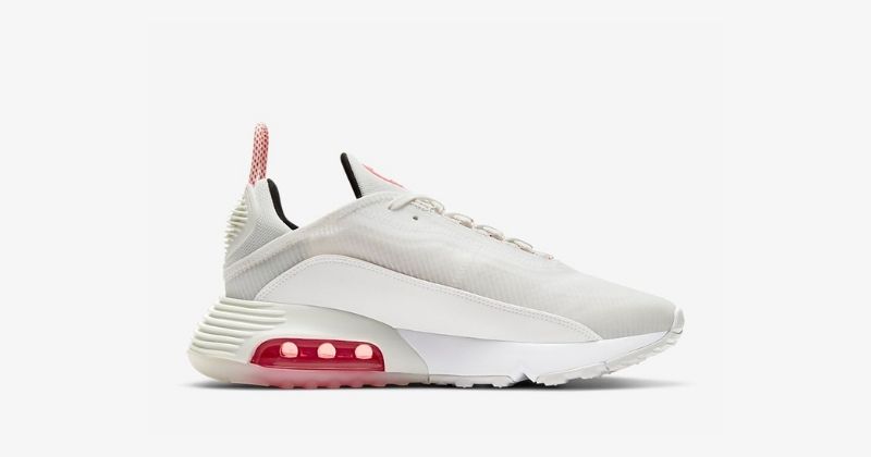 nike air max 2090 trainers in summit white