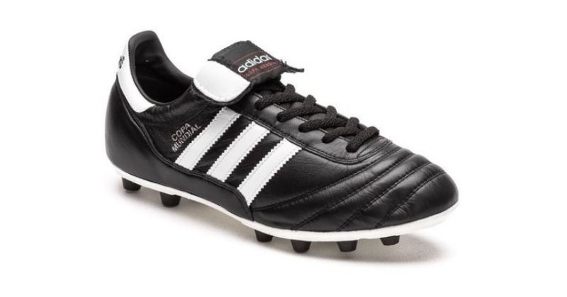 adidas copa mundial leather football boots in black and white