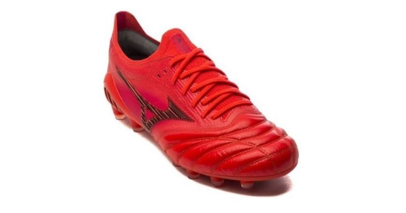 mizuno morelia neo 3 leather football boots in red