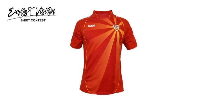macedonia euro 2020 home shirt