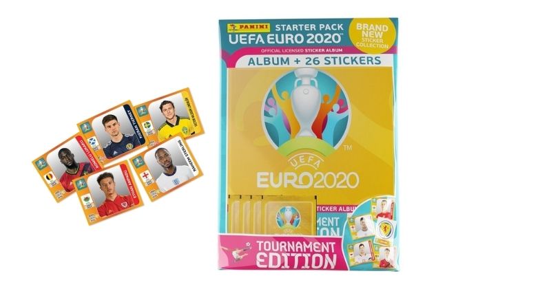 euro 2020 panini sticker book