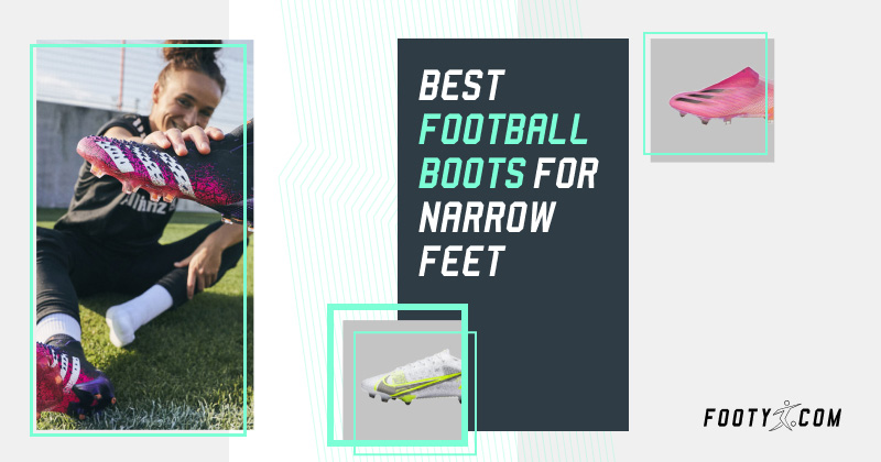 narrow feet football boots