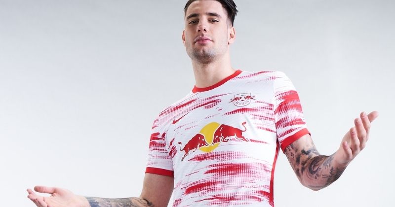 rb leipzig 2021-22 home shirt