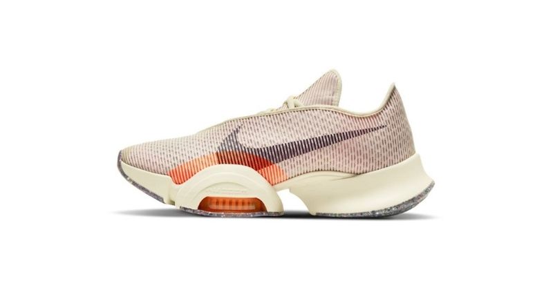 nike air zoom superrep trainers in pink