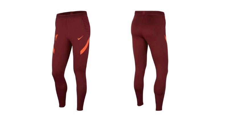 mens nike liverpool fc tracksuit bottoms in maroon