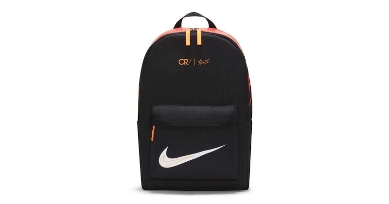 nike kids cr7 backpack in black