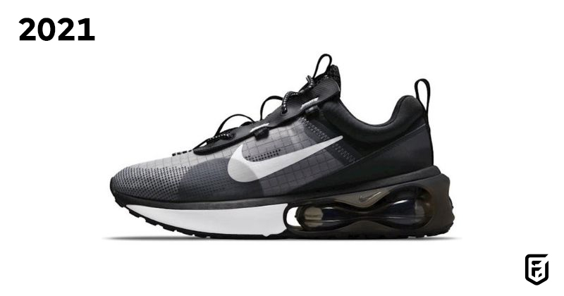 nike air max 2021 trainers in black and grey
