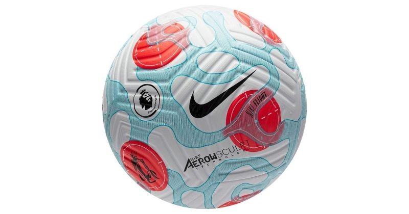 nike flight premier league official match day football in white