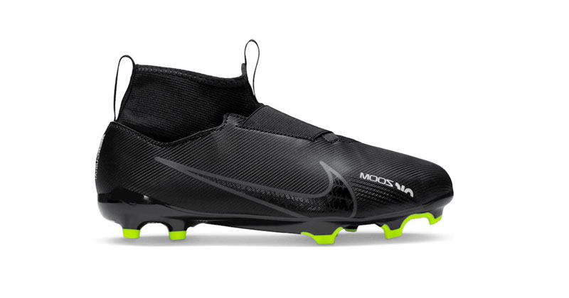 kids nike mercurial superfly 9 football boots in black