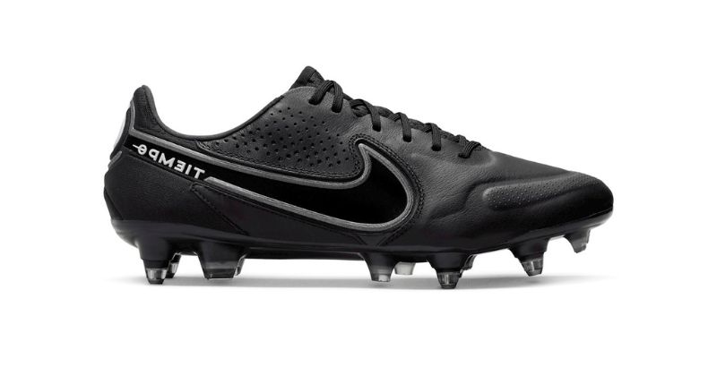 nike tiempo legend 9 sg football boots in black