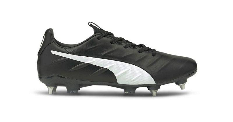 puma king platinum 21 mxsg football boots in black