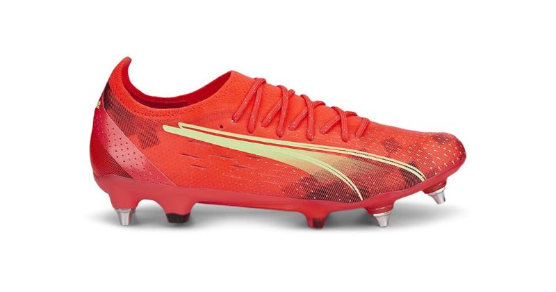 puma ultra ultimate mxsg football boots in red