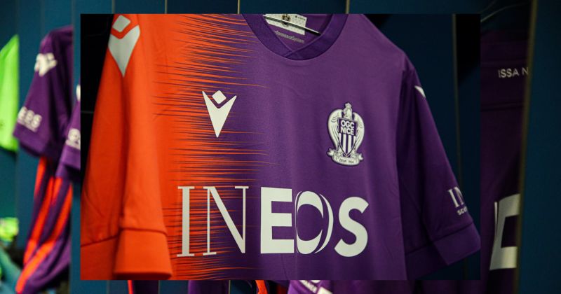 ogc nice third shirt 2022-23 in purple and orange